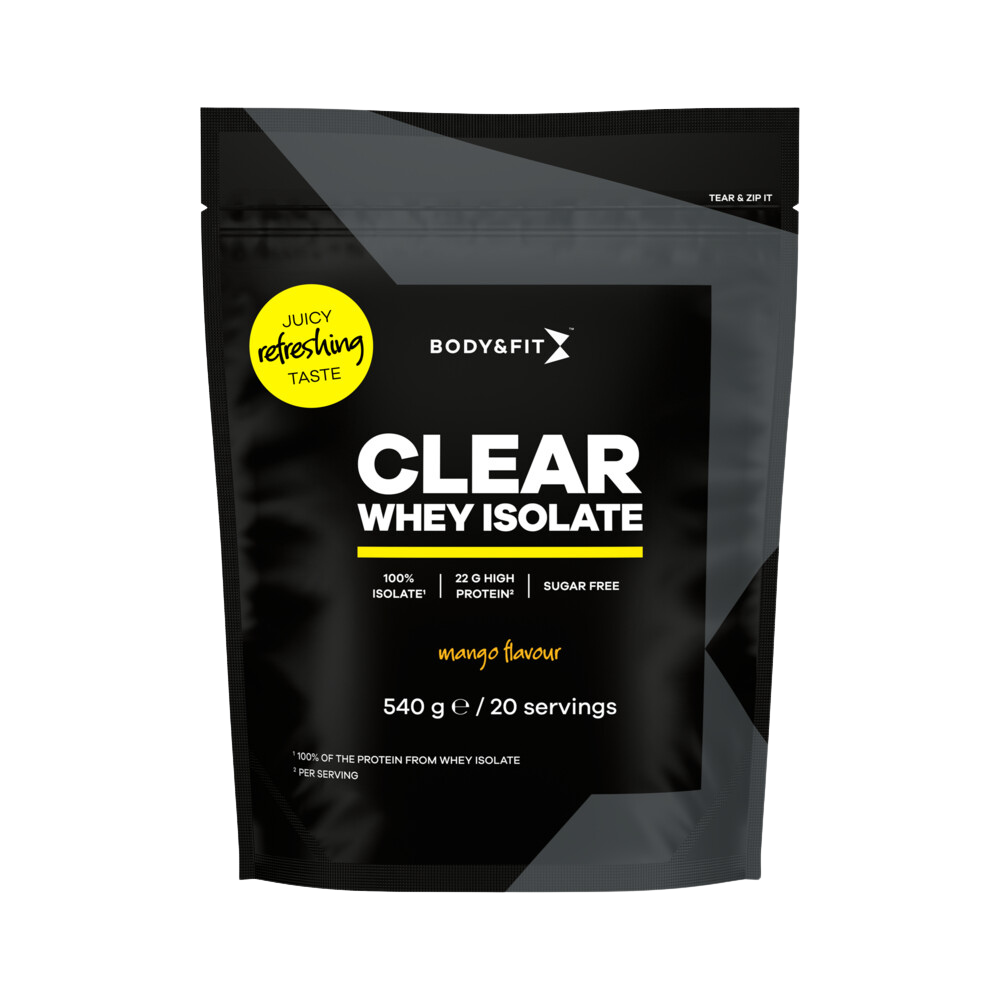 Clear Whey Isolate van Body & Fit