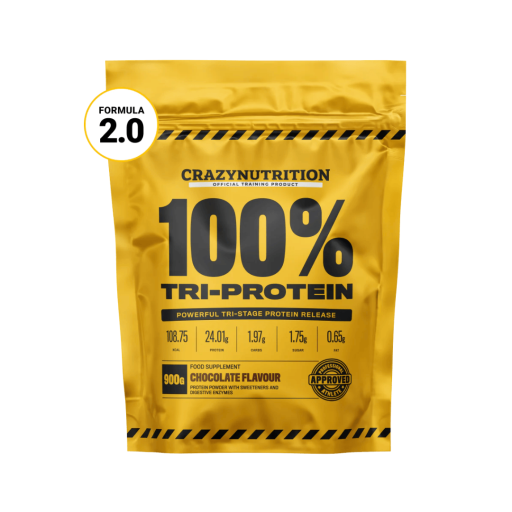 100% TRI-Protein van Crazy Nutrition