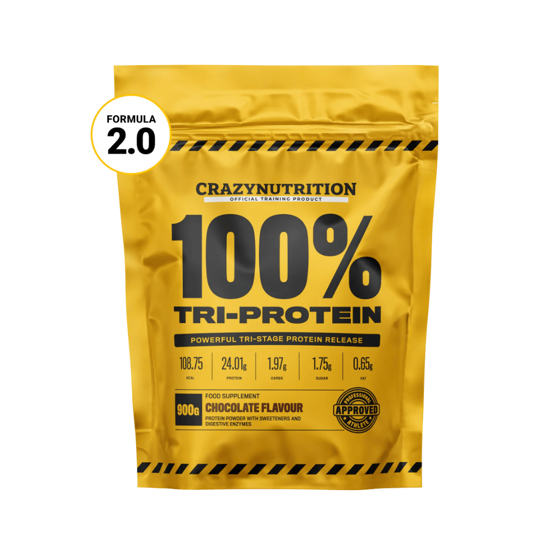 100% TRI-Protein van Crazy Nutrition