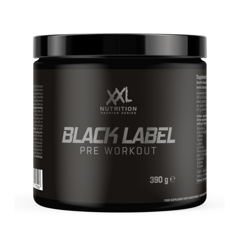 XXL Nutrition Black-Label Pre workout