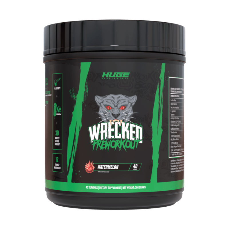 Wrecked Pre workout van Huge